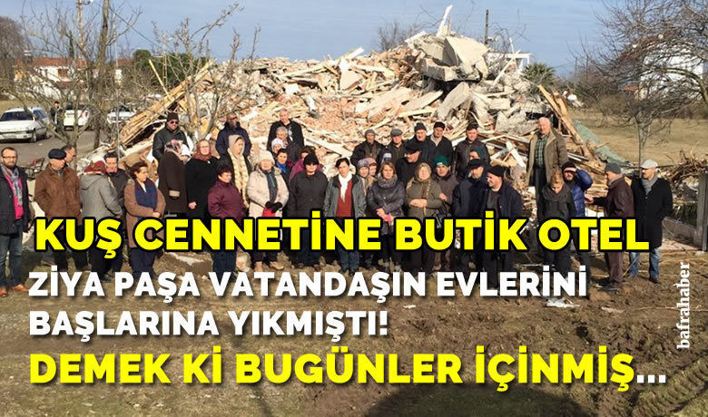 Mustafa Demir’den Kuş Cennetine Butik Otel Talebi