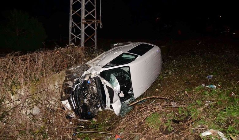 Hafif ticari araç şarampole devrildi: 1 yaralı
 - Samsun’da hafif ticari aracın şarampole devrildiği kazada 1 kişi yaralandı.