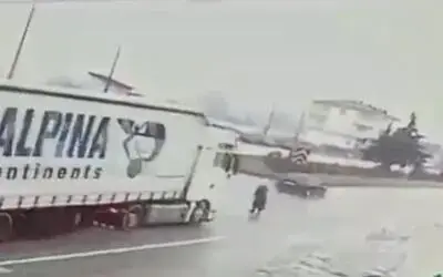 Samsun’da ki feci kazanın kamera kayıtları ortaya çıktı
