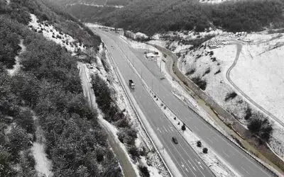 Samsun’un yüksek kesimlerinde kar etkili oldu
