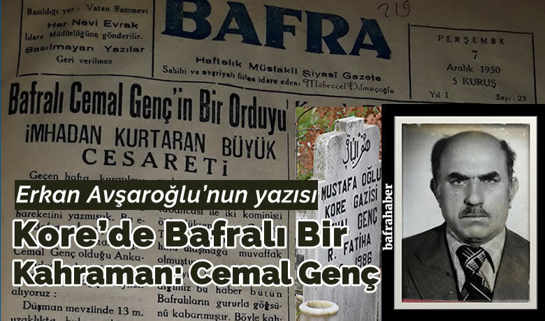 Kore de bafrali bir kahraman cemal genc