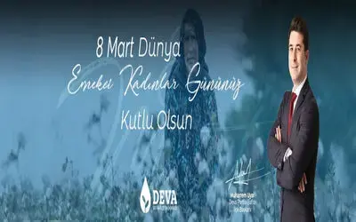 Muharrem Uyar'dan 8 Mart Dünya Kadınlar Günü Kutlaması