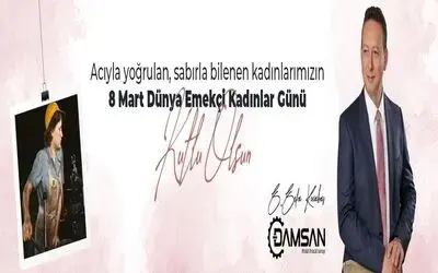 Sefa Kocabaş'tan 8 Mart Dünya Kadınlar Günü Kutlaması