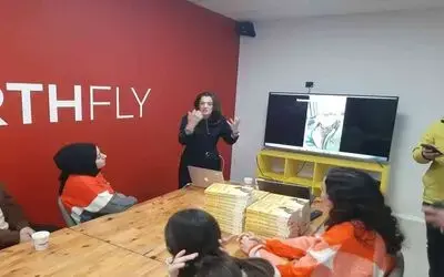 Kadınlara 8 Mart hediyesi havacılık tanıtımı
