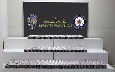 Samsun’da 55 bin 972 kapsül sentetik ecza ele geçirildi: 3 gözaltı
