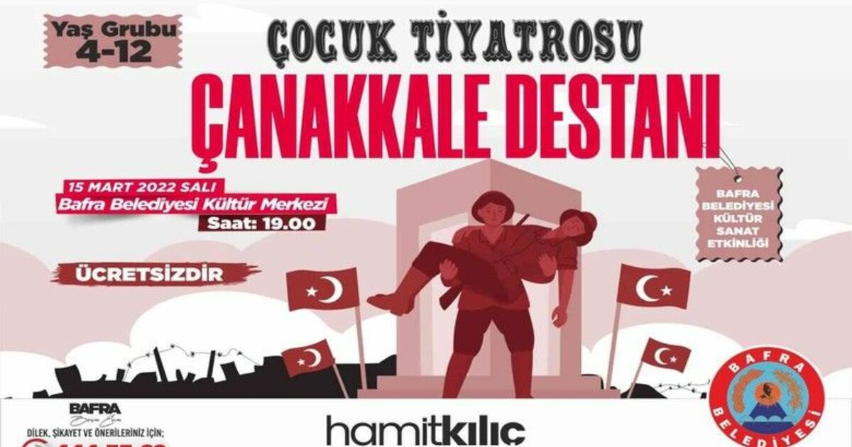 Bafra’da Tiyatro Günleri