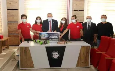 Bafra Belediyesi’nden TEKNOFEST projelerine lojistik destek