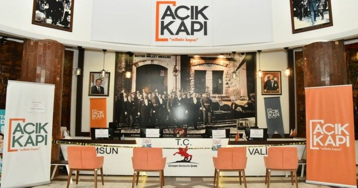 Samsun’da ’Açık Kapı’ 11 bin vatandaşa hizmet verdi
