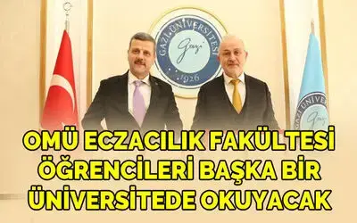 OMÜ Eczacılık Fakültesi öğrencileri başka bir üniversitede okuyacak
