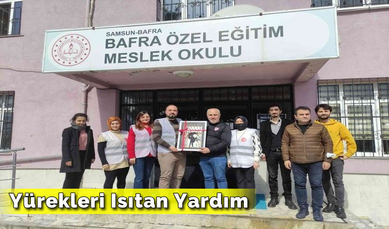 Yürekleri ısıtan yardım