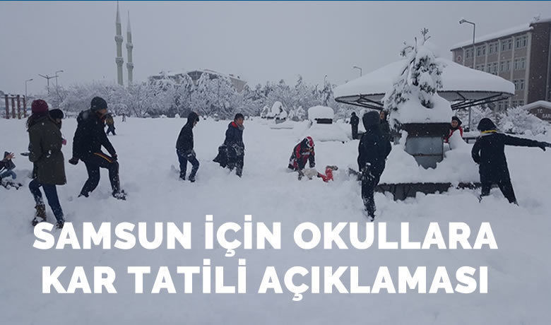 Valilikten 18 Mart Cuma Günü İçin Kar Tatili Açıklaması
