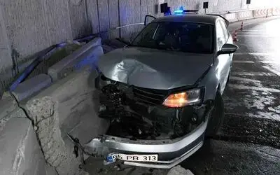 ’Ucube’ alt geçitte yine kaza: 1’i bebek 2 yaralı
