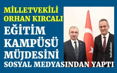 Orhan Kırcalı Eğitim Kampsünü Sosyal Medyasından Müjdeledi