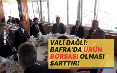 Bafra’da tarım alanları değerlendirme toplantısı