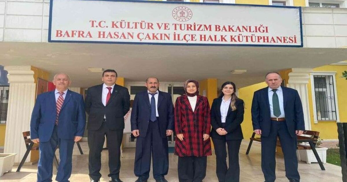 Bafra’da Kütüphane Haftası Kutlandı
