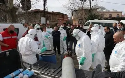 Kuş gribi tatbikat eğitimi yapıldı
