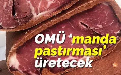 OMÜ ‘manda pastırması’ üretecek