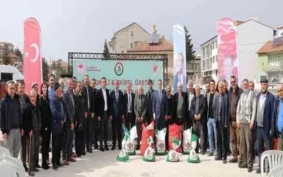 Samsun’da üreticiye patates ve kuru fasulye tohumluğu dağıtımı