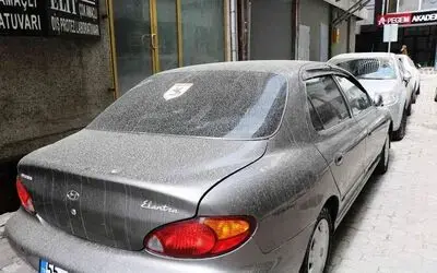 Samsun’da çamur yağdı
