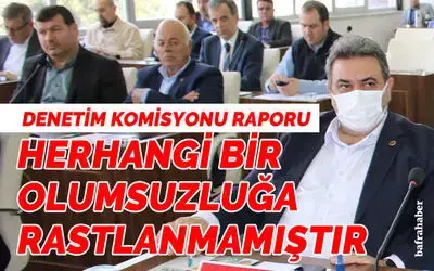 Bafra Belediyesi Meclis Denetim Komisyonu 2021 Yılı Raporu
