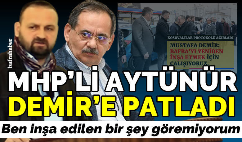 Mhp’li Hakan Aytünür Akp’li Mustafa Demir’e Patladı