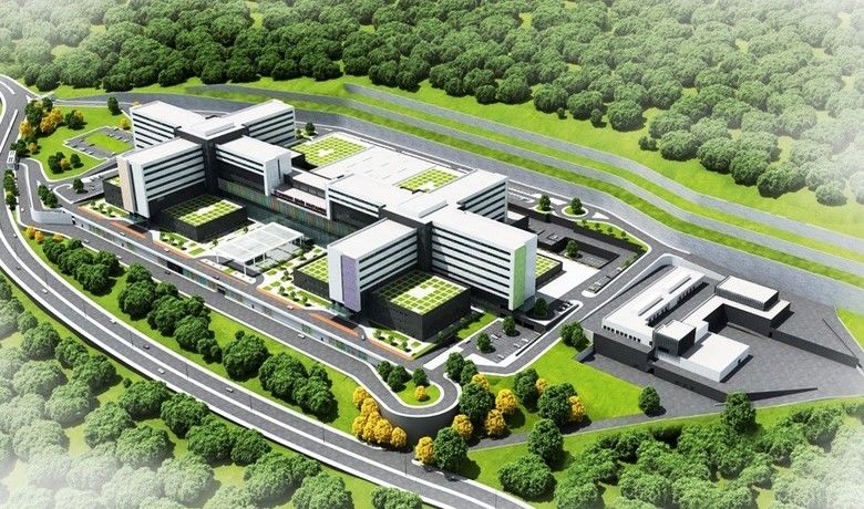 1 milyarı aşkın bedelli SamsunŞehir Hastanesi’nin yüzde 23’ü tamamlandı