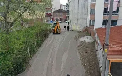 Bafra’da yol sorunları çözülüyor
