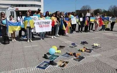 Ukraynalılar gözyaşlarıyla Samsun’dan dünyaya seslendi: "Bu savaşı bitirin"
