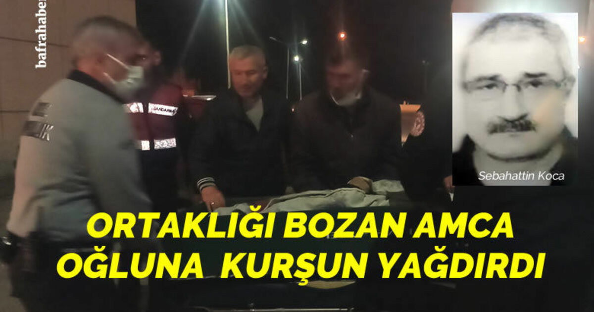 Ortaklığı Bozan Amca Oğluna Kurşun Yağdırdı