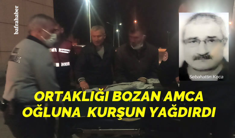 Ortaklığı Bozan Amca Oğluna Kurşun Yağdırdı