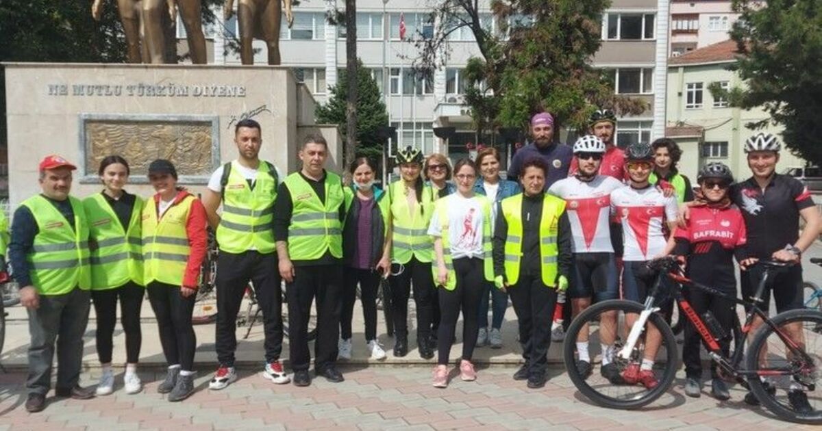 "09-15 Nisan Kalp Haftası" bisiklet turu

