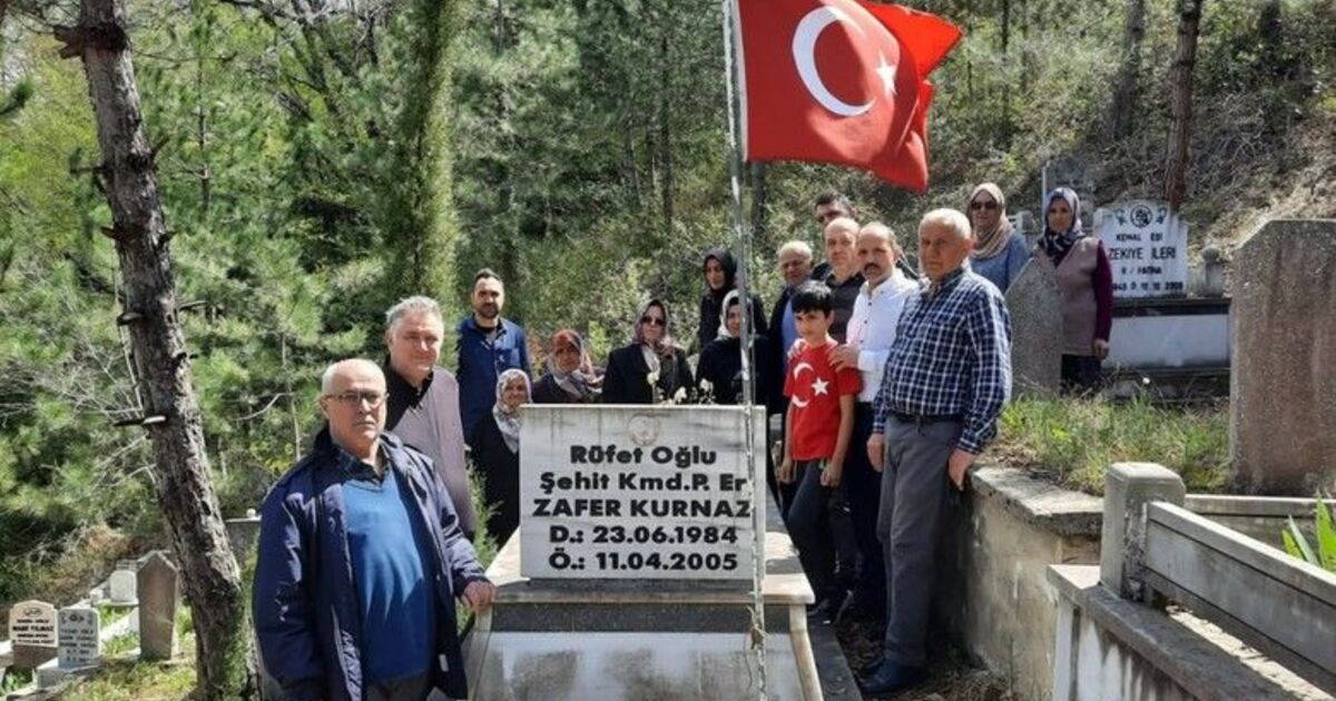 Şehit asker dualarla anıldı
