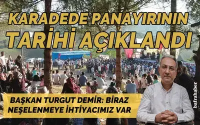 Karadede Panayırının Tarihi Açıklandı