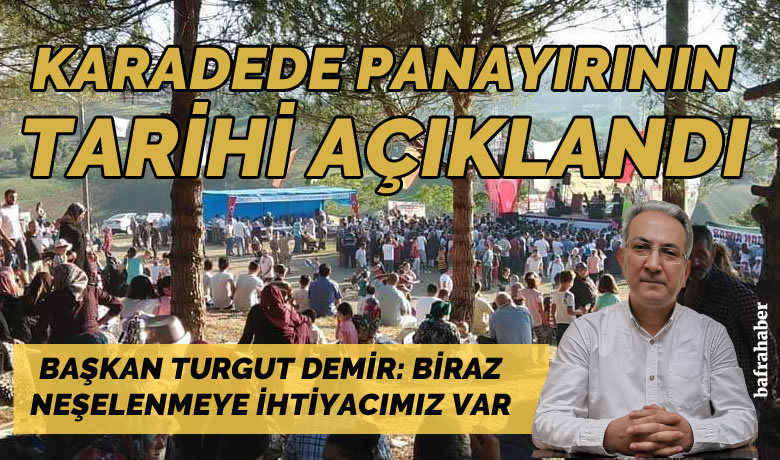 Karadede Panayırının Tarihi Açıklandı