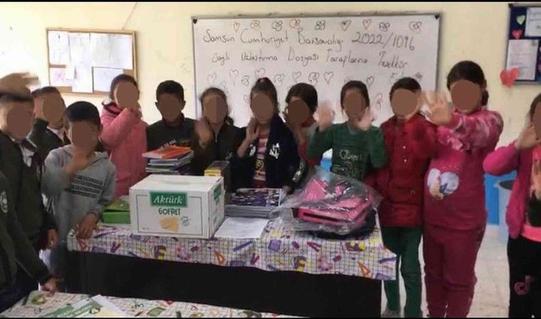 Davalık olduğu taraflarla okulakırtasiye yardımı yaptırarak uzlaştı - Samsun’da iş yerinin camını kırdığı gerekçesiyle mala zarar verme konusunda adliyelik olan taraflar, ’Şırnak’taki bir okula kırtasiye yardımı’ şartıyla uzlaştı.