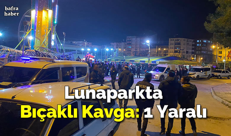 Lunaparkta Bıçaklı Kavga: 1 Yaralı