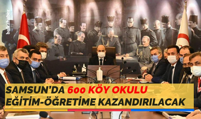 Samsun’da 600 KöyOkulu Eğitim-Öğretime Kazandırılacak - Türkiye’de ilk kez Samsun’da uygulanacak olan kapalı kırsal mahalle okullarının rehabilitasyonu ve yeniden eğitim-öğretime kazandırılmasıyla ilgili çalışmalar hız kazandı.