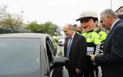 Samsun’da emniyet kemeri uygulaması
