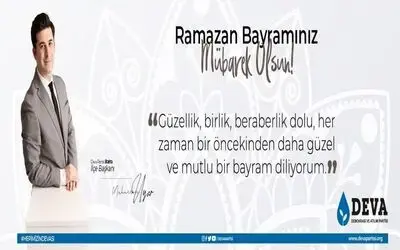 Muharrem Uyar'dan Ramazan Bayramı Kutlaması