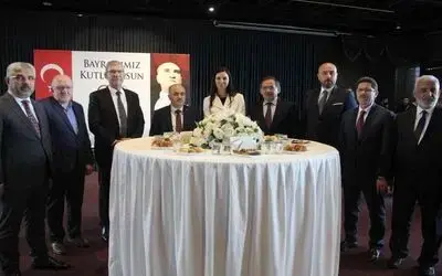 Samsun protokolü bayramlaştı
