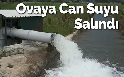 Ovaya Can Suyu Salındı
