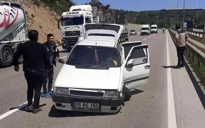 Samsun’da trafik kazası: 2 yaralı
