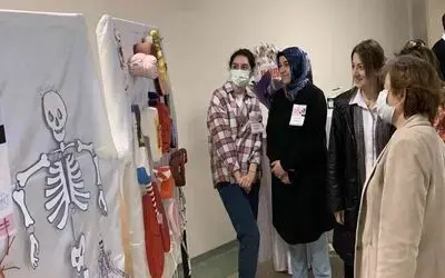 1. Anatomi Materyalleri Sergisi: Farklı maddeler anatomik materyallere dönüştü
