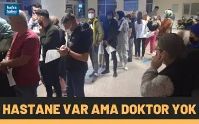 Bafra Acil’de Doktor Kuyruğu