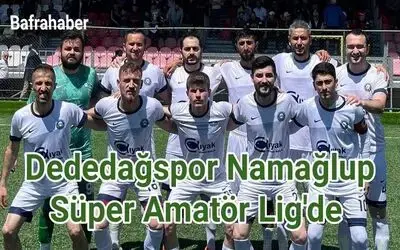 Dededağspor Namağlup Süper Amatör Lig'de 