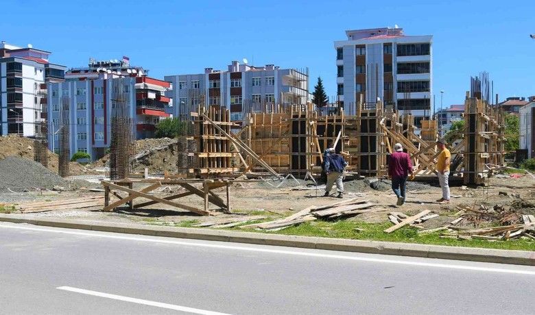Yakakent'e itfaiye istasyonu kurulacak - Samsun Büyükşehir Belediyesi Atakum ilçesi Yeni Mahalle’ye itfaiye istasyonu inşa ediyor.