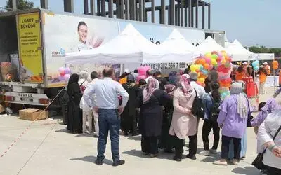 LÖSEV İyilikler Tırı Samsun’da
