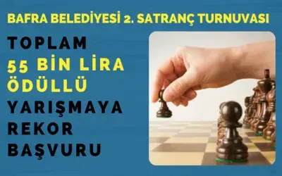 Belediyenin Toplam 55 Bin Liralık Para Ödüllü Satranç Turnuvasına Rekor Başvuru