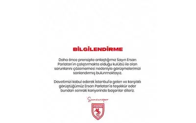 Samsunspor’da teknik direktör krizi
