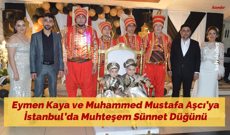 Eymen Kaya Ve Muhammed MustafaAşcı’ya İstanbul’da Muhteşem Sünnet Düğünü